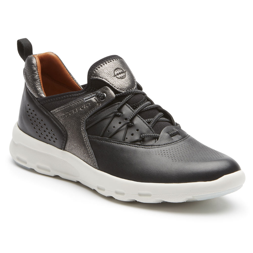 Rockport Joggesko Dame Svart - Walk Bungee - GQWI18475